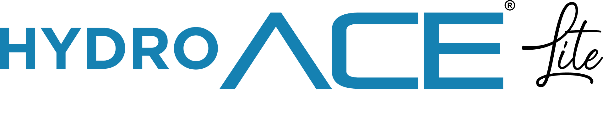 HydroAce text design