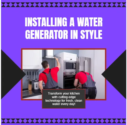 	Installing Water Generator In Style - HydroAce